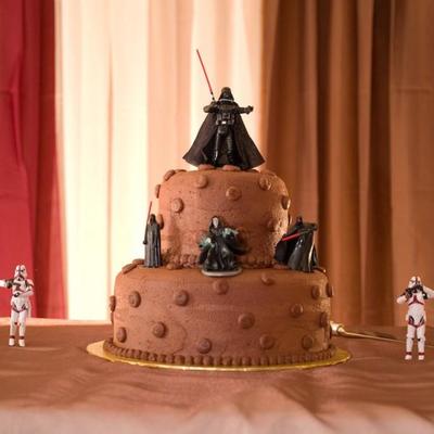 Star Wars Grooms Cake