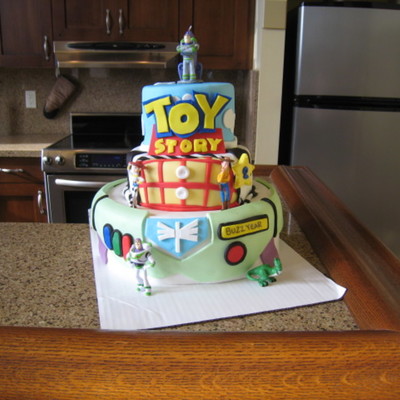 Toy Story Birthday Cake