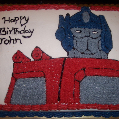 Transformer Cake