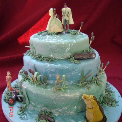 Princess And The Frog Cake