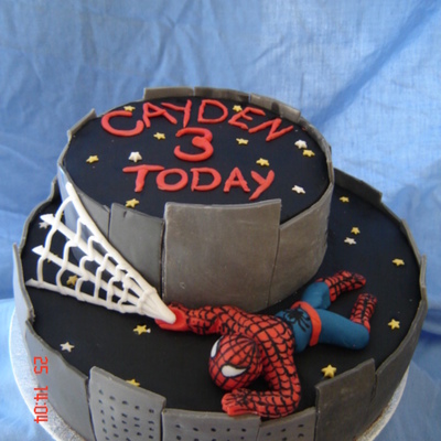 Spiderman Cake