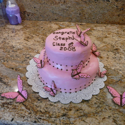 Steph's Graduation Cake