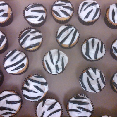 Zebra Cupcakes