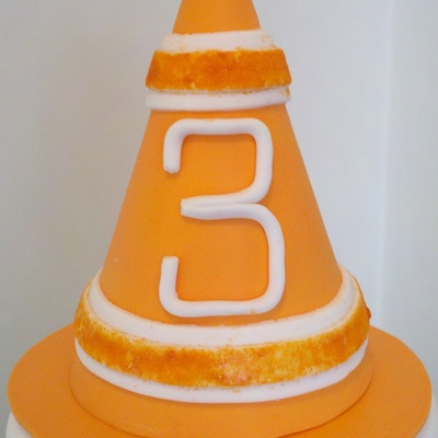 Construction Site Cake