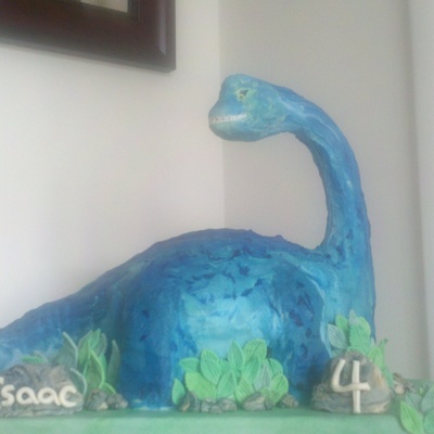 Brachiosaurus Cake