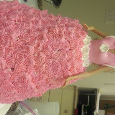 Barbie Dress Cake