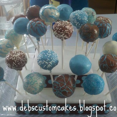 Baby Shower Cake Pops