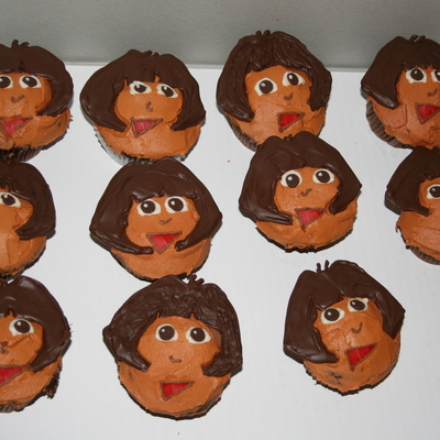 Dora Cupcakes