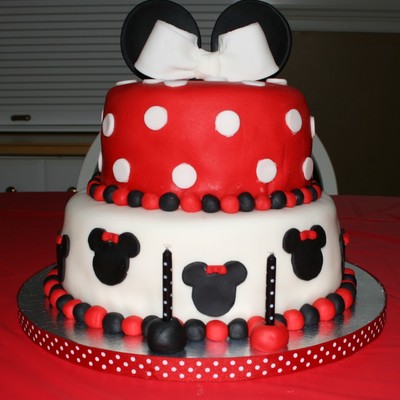 !st Cake With Fondant Details