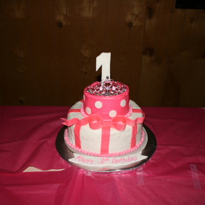 Princess First Birthday Cake