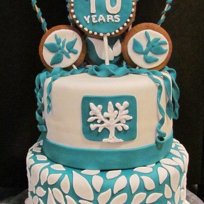 Job Anniversary Cake