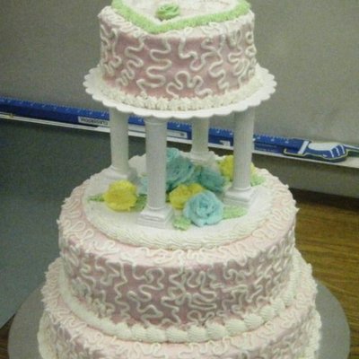 Three Tier Wedding Cake
