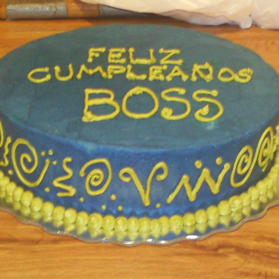 Birthday Cake For A Friend Boss
