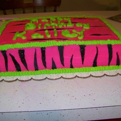 Hot Pink & Lime Green