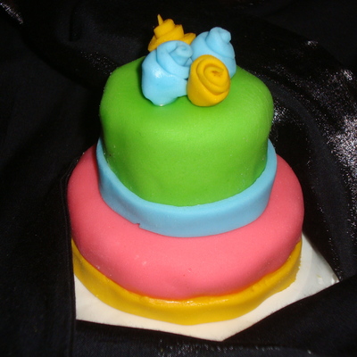 Multicolored Minicake