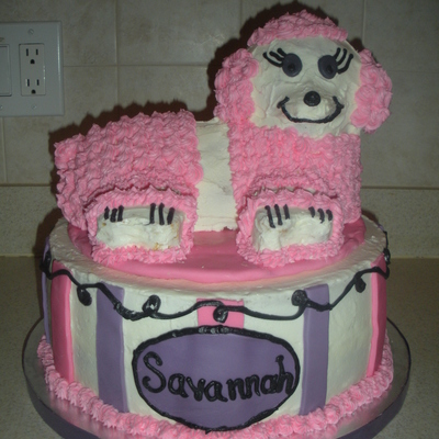 Poodle Cake