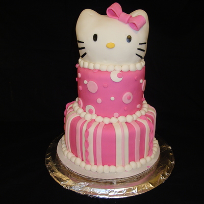 Hello Kitty Birthday Cake