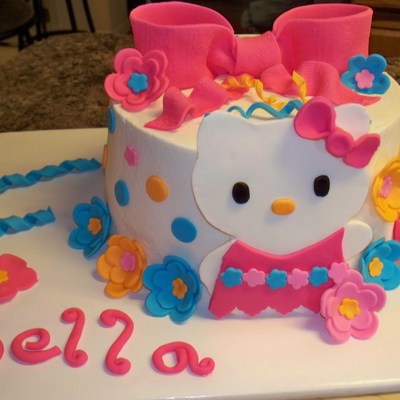 Hello Kitty Cake