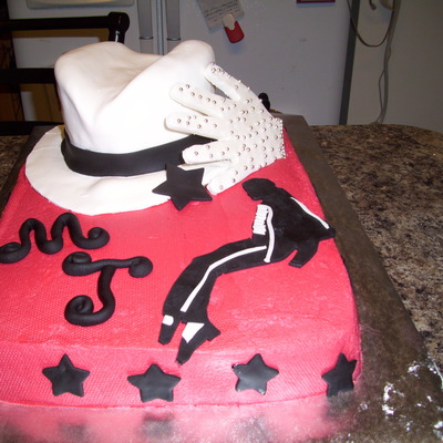 Michael Jackson Tribute Cake