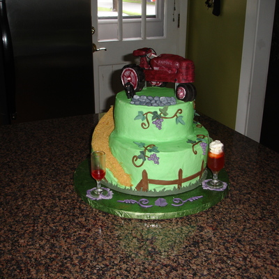 Wedding Rehearsal Dinner Cake