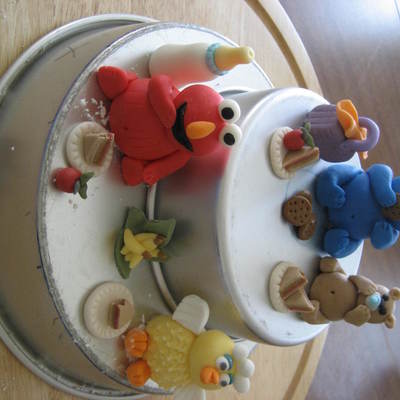 Elmo And Cookie Monster In 3D