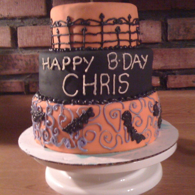 Halloween/birthday Cake