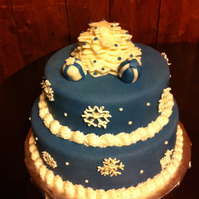 Christmas Winter Cake