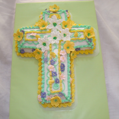 Flowered Cross