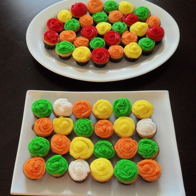 Mini Cupcakes For The Trick Or Treaters