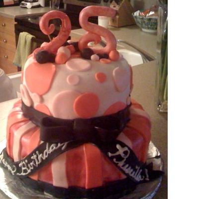 25Th Birthday Cake