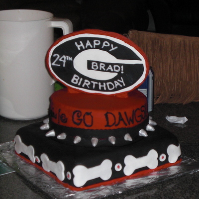 Uga Birthday Cake
