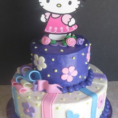 Hello Kitty Birthday Cake