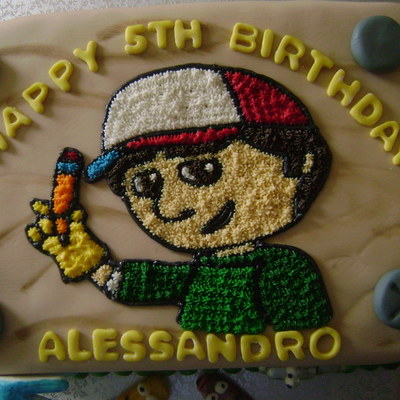 Handy Manny & Tools Birthday Cake