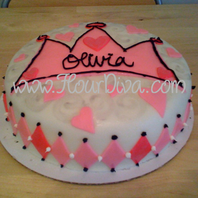 Princess Crown Cake