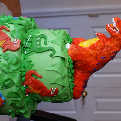 Dinosaur Cake