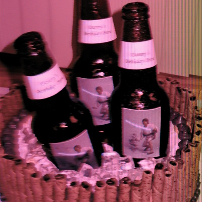 Beer Bottle Cake