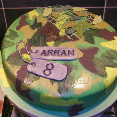 Camo Cake
