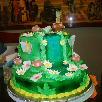Tinkerbell Cake