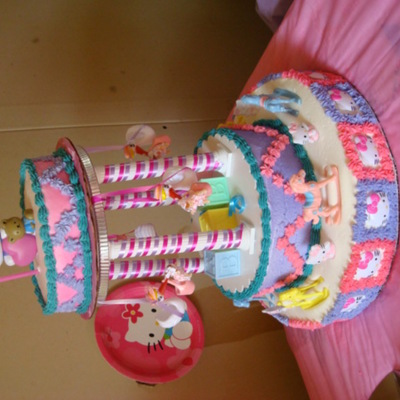 Hello Kitty Baby Shower Cake