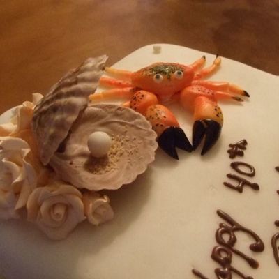 Beach Sea Shell Cake