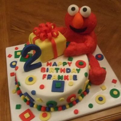 Elmo Bithday Cake