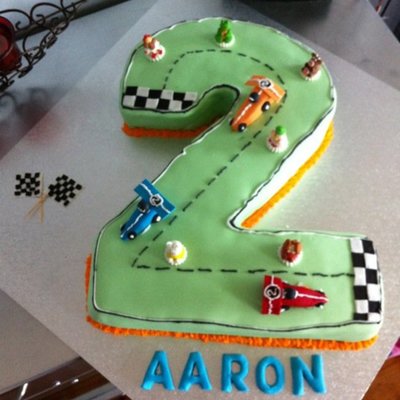 Number 2 Cake