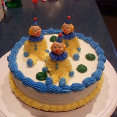 Wilton I Clown Cake