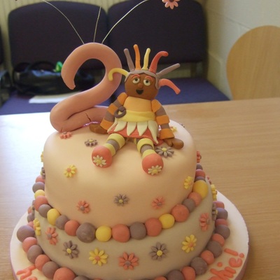 First Attempt At A Tiered Cake