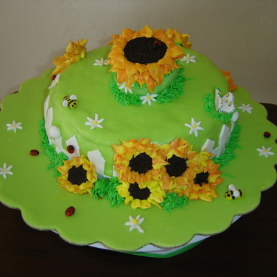 Sunflower Cake