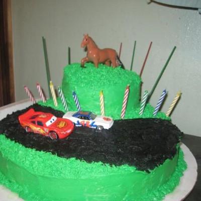Birthday Cake- Racecar/ Horses