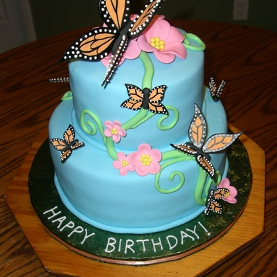 Butterfly Cake