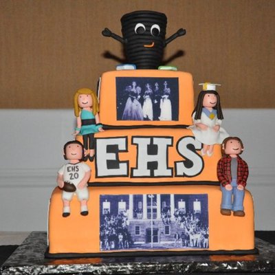 High School Reunion Cake