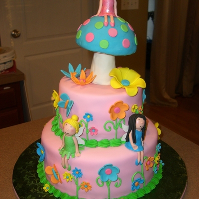 Fairy Birthday Cake