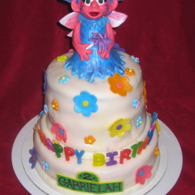 Abby Cadabby Birthday Cake